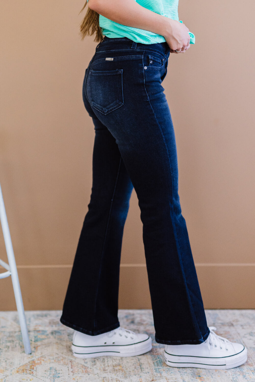 Kancan Denim Obsession Full Size Run Flare Jeans